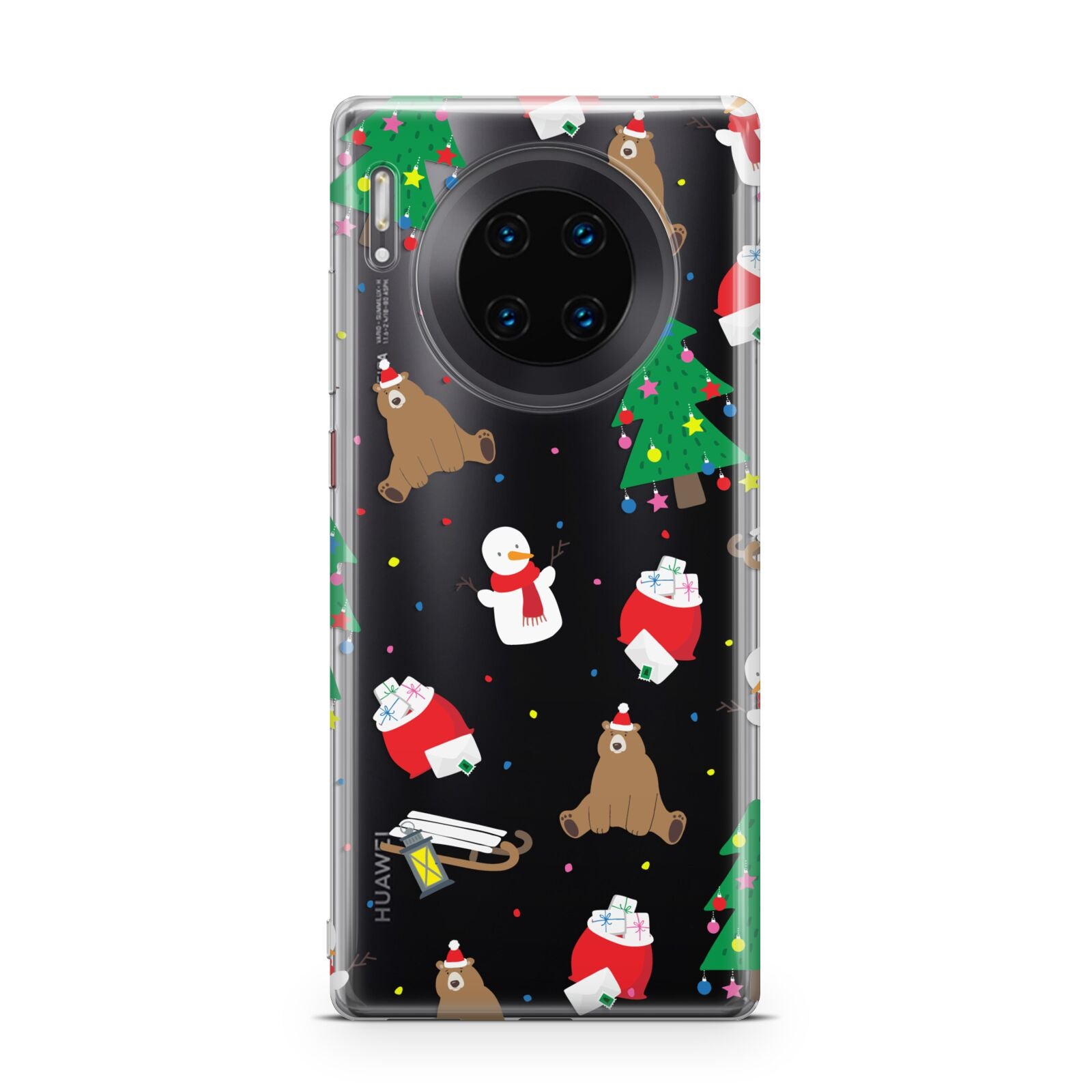 Christmas Clear Huawei Mate 30 Pro Phone Case