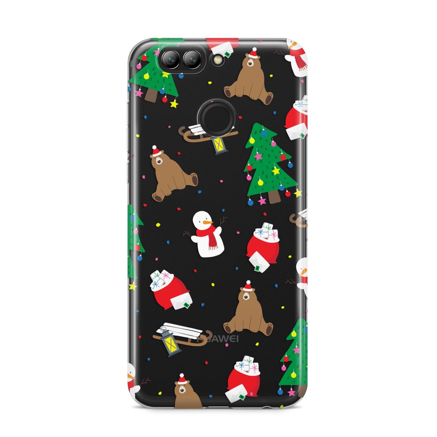 Christmas Clear Huawei Nova 2s Phone Case