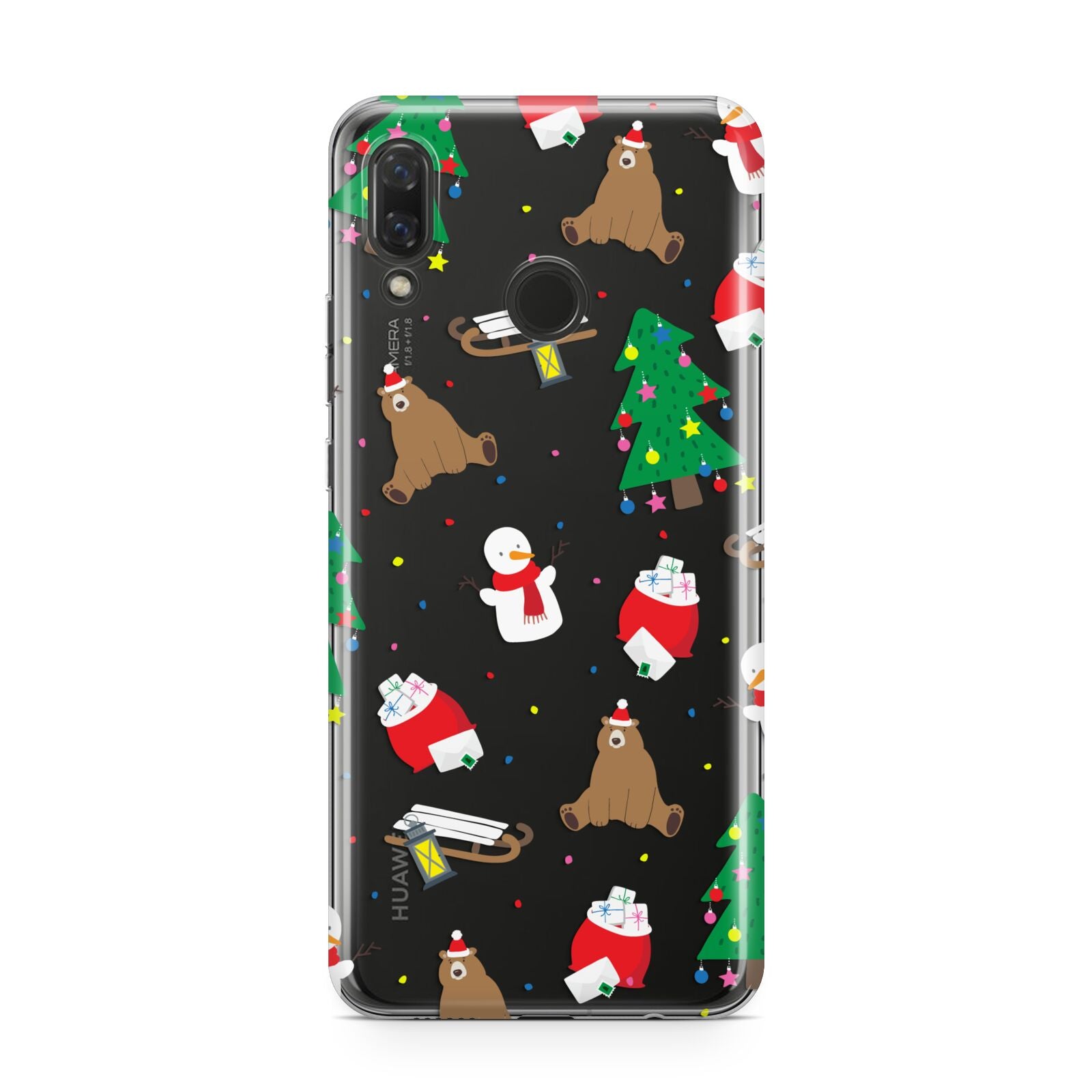 Christmas Clear Huawei Nova 3 Phone Case