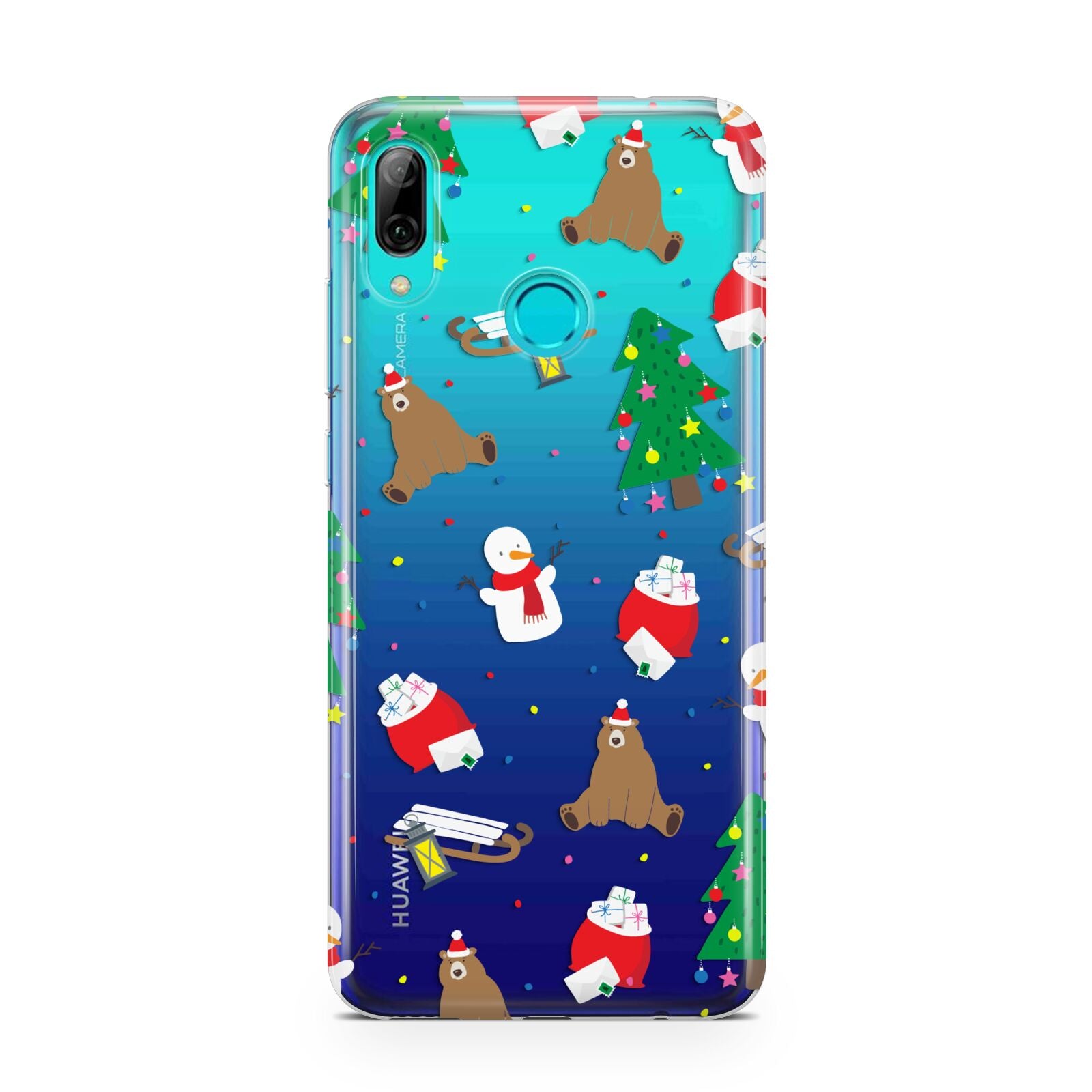 Christmas Clear Huawei P Smart 2019 Case