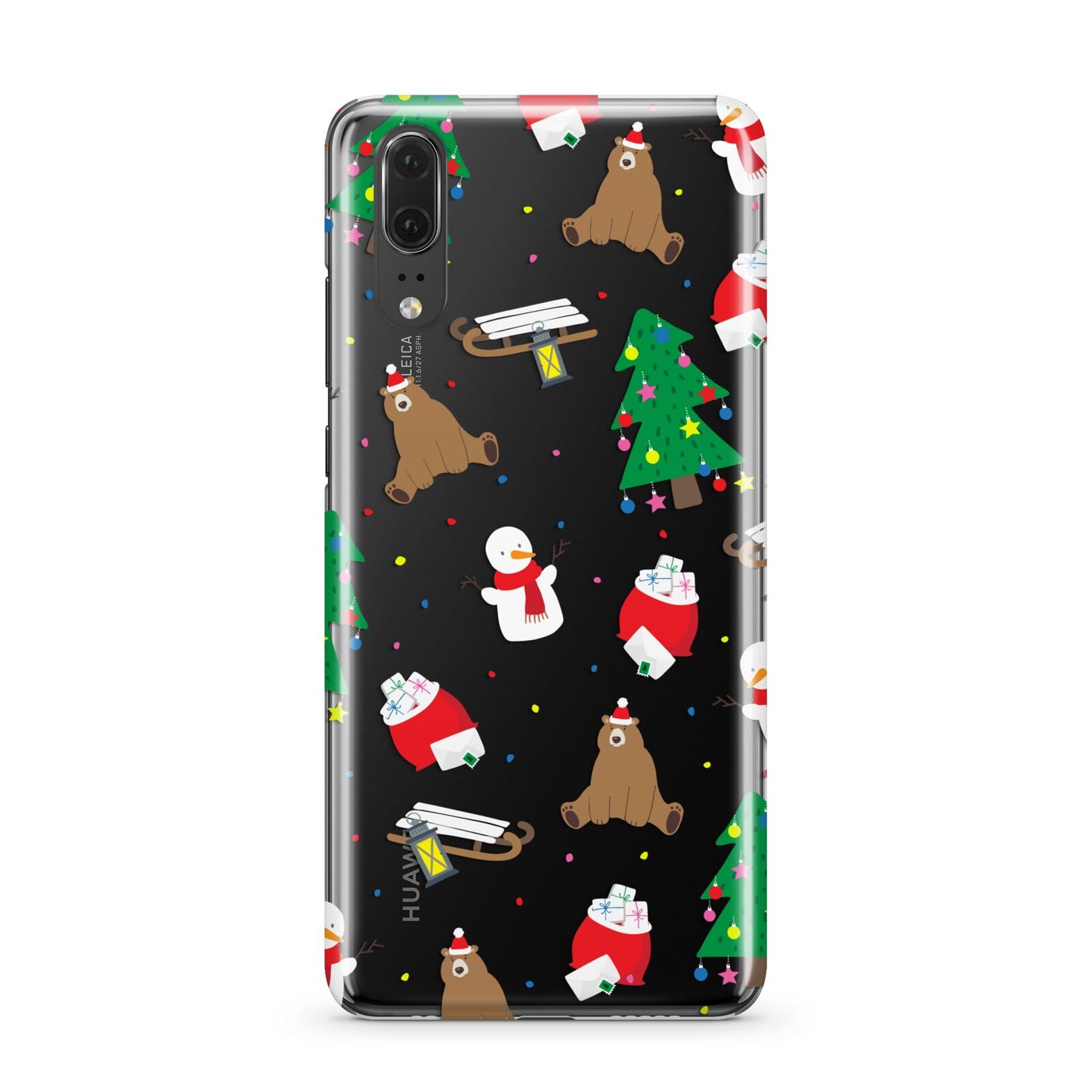 Christmas Clear Huawei P20 Phone Case