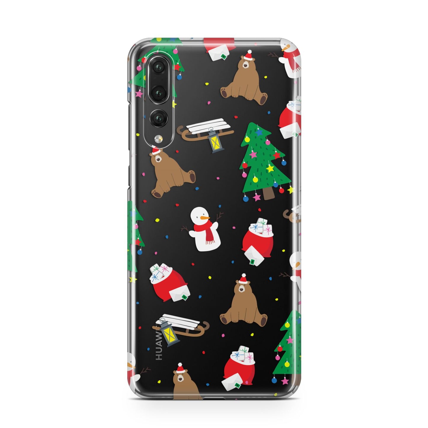 Christmas Clear Huawei P20 Pro Phone Case