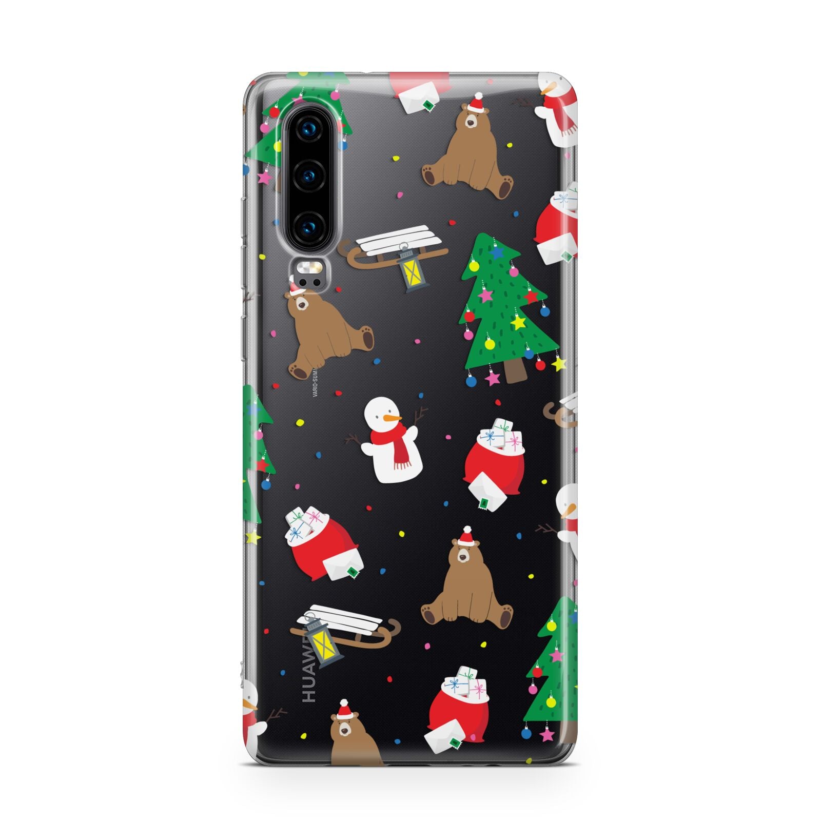 Christmas Clear Huawei P30 Phone Case