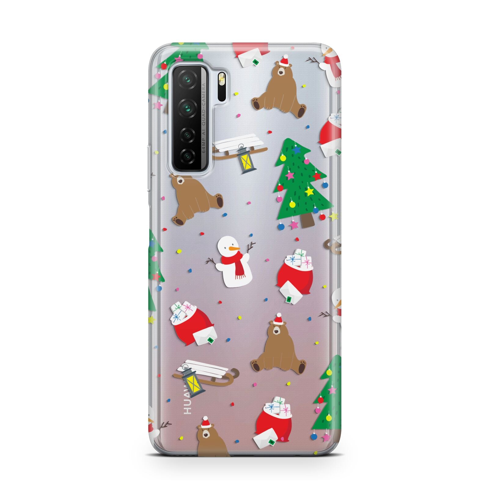 Christmas Clear Huawei P40 Lite 5G Phone Case