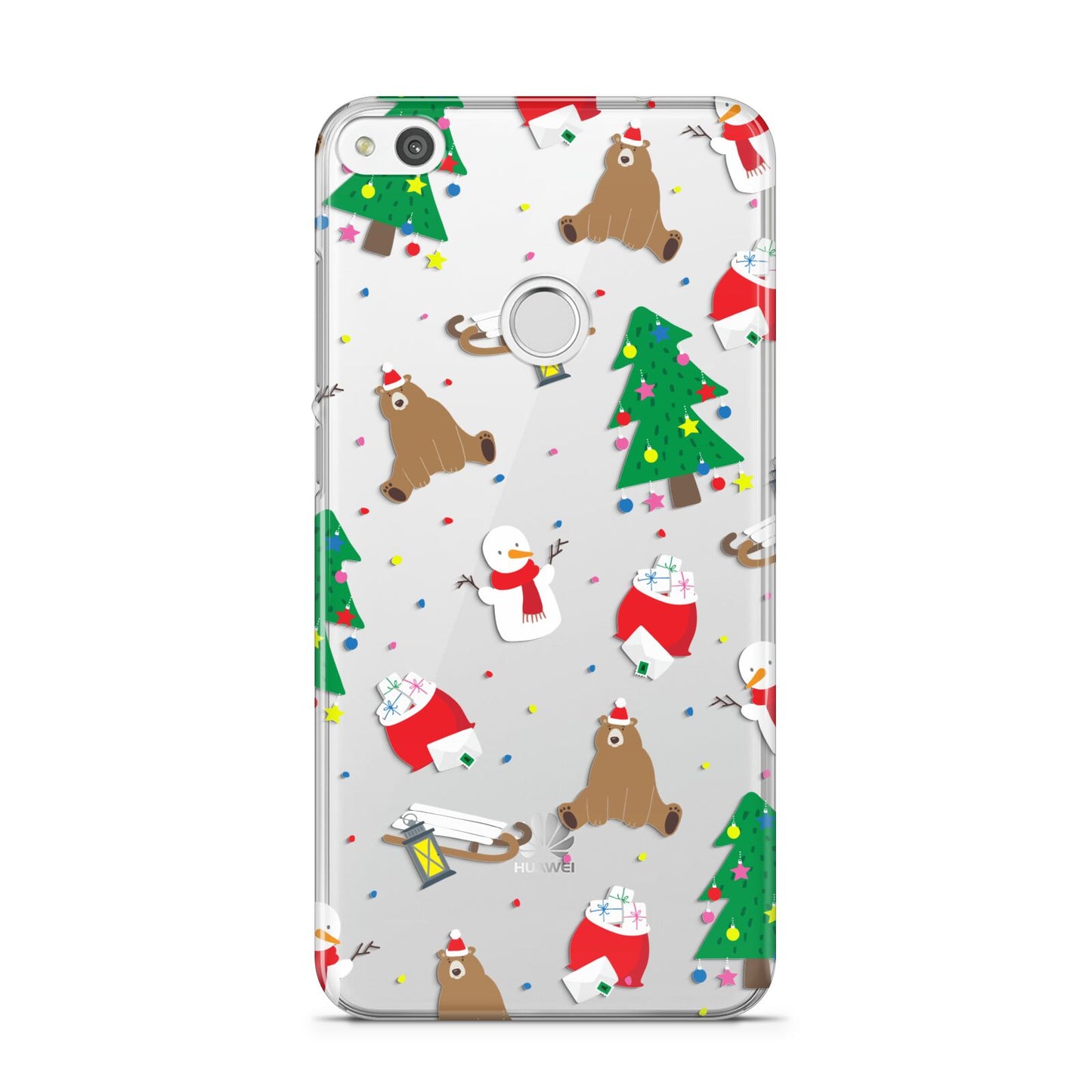 Christmas Clear Huawei P8 Lite Case