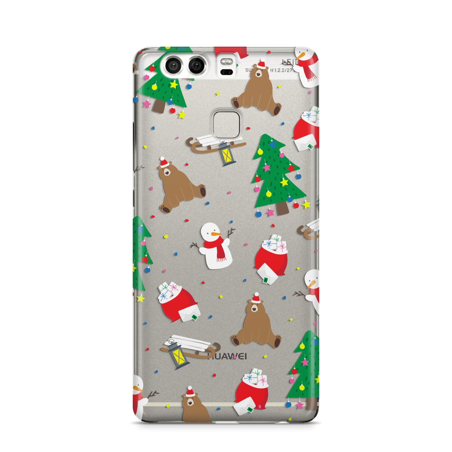 Christmas Clear Huawei P9 Case