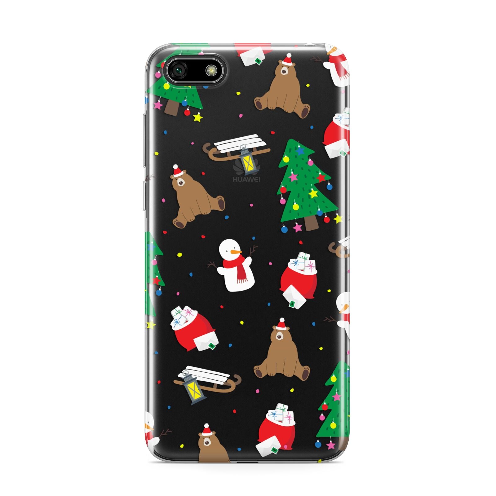 Christmas Clear Huawei Y5 Prime 2018 Phone Case