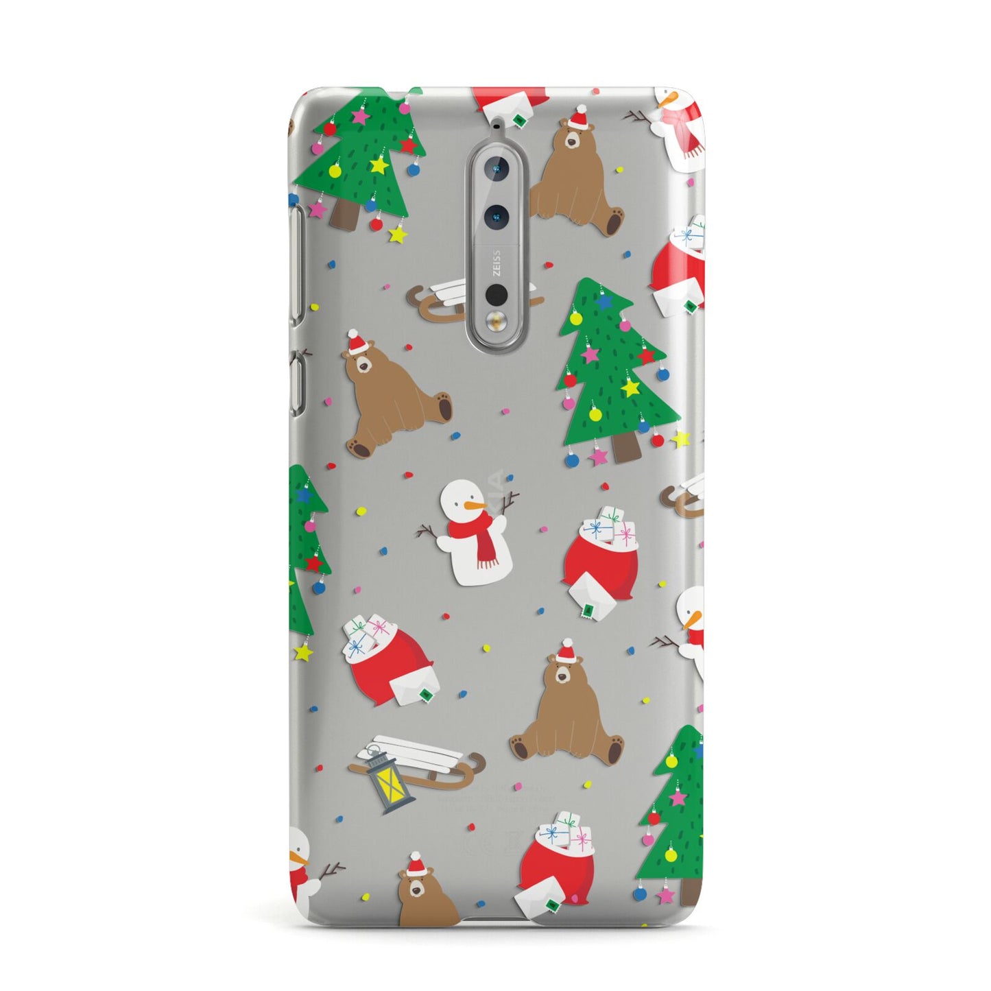 Christmas Clear Nokia Case