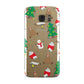 Christmas Clear Samsung Galaxy Case