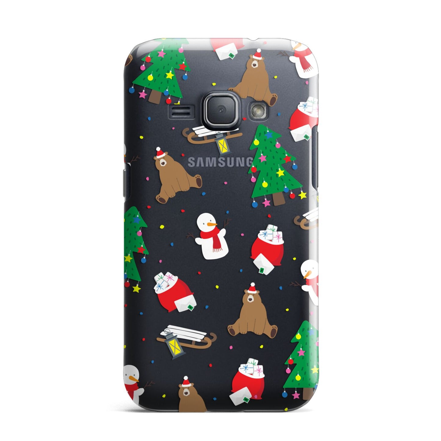 Christmas Clear Samsung Galaxy J1 2016 Case