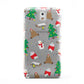 Christmas Clear Samsung Galaxy Note 3 Case
