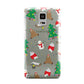 Christmas Clear Samsung Galaxy Note 4 Case