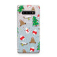 Christmas Clear Samsung Galaxy S10 Plus Case