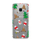Christmas Clear Samsung Galaxy S9 Case