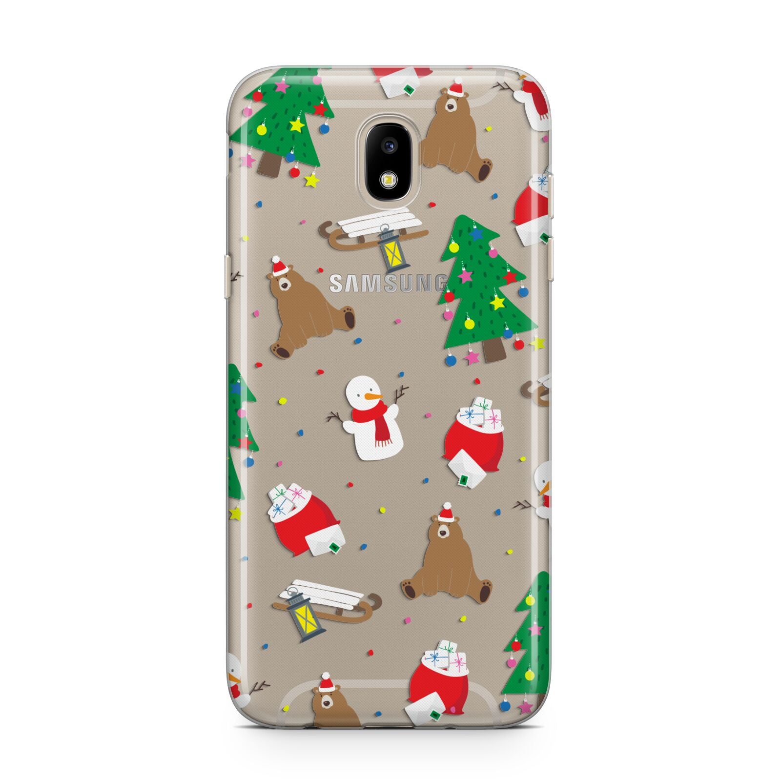 Christmas Clear Samsung J5 2017 Case