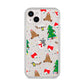 Christmas Clear iPhone 14 Plus Clear Tough Case Starlight