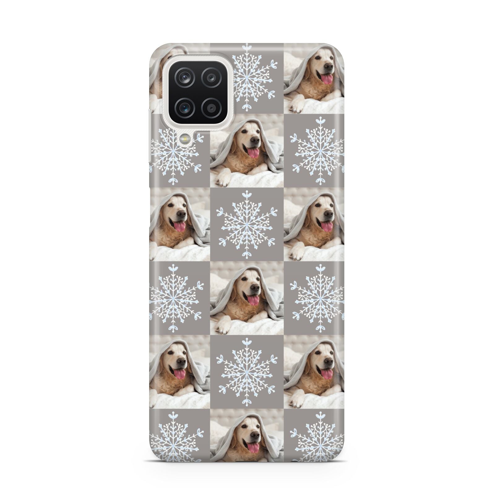 Christmas Dog Photo Samsung A12 Case