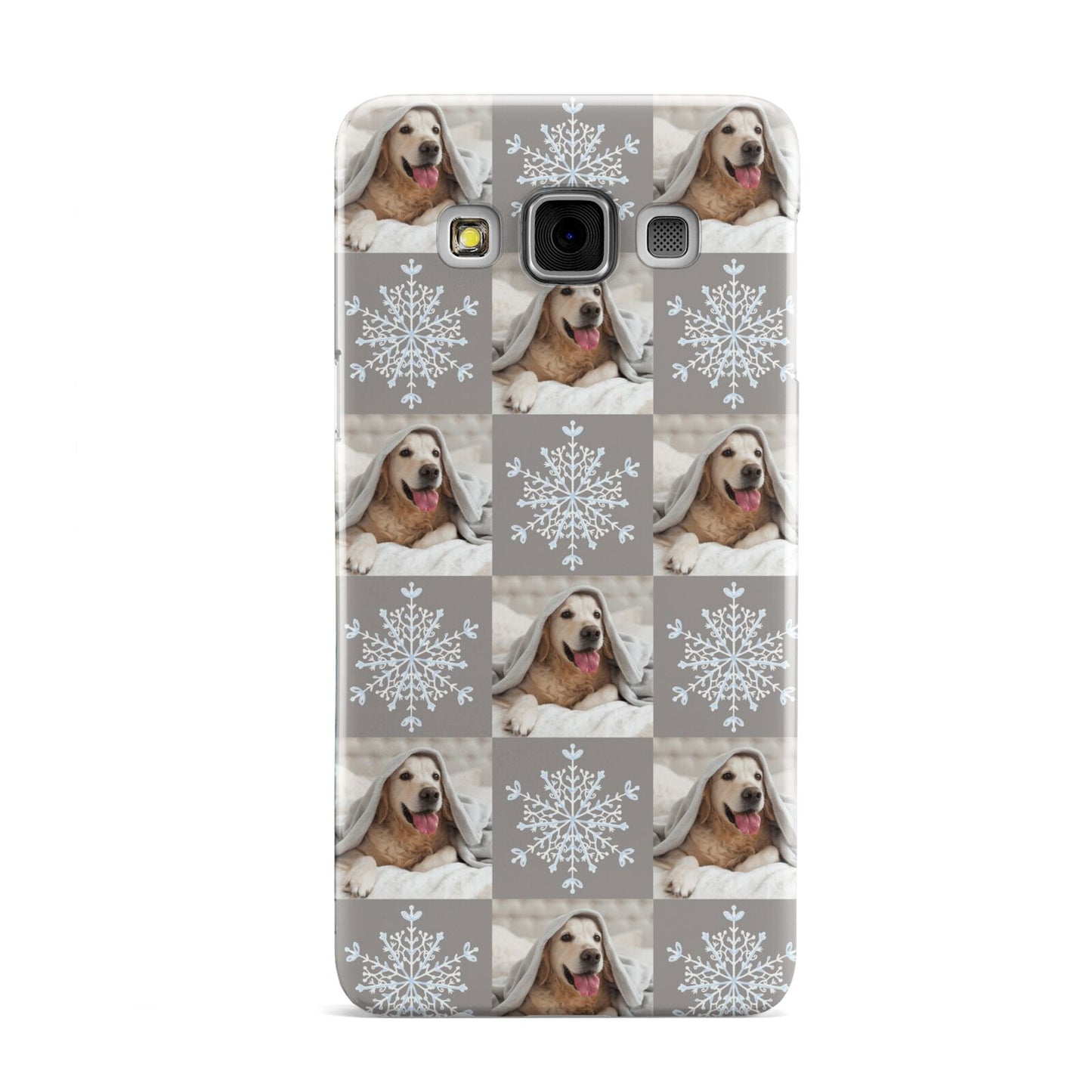 Christmas Dog Photo Samsung Galaxy A3 Case