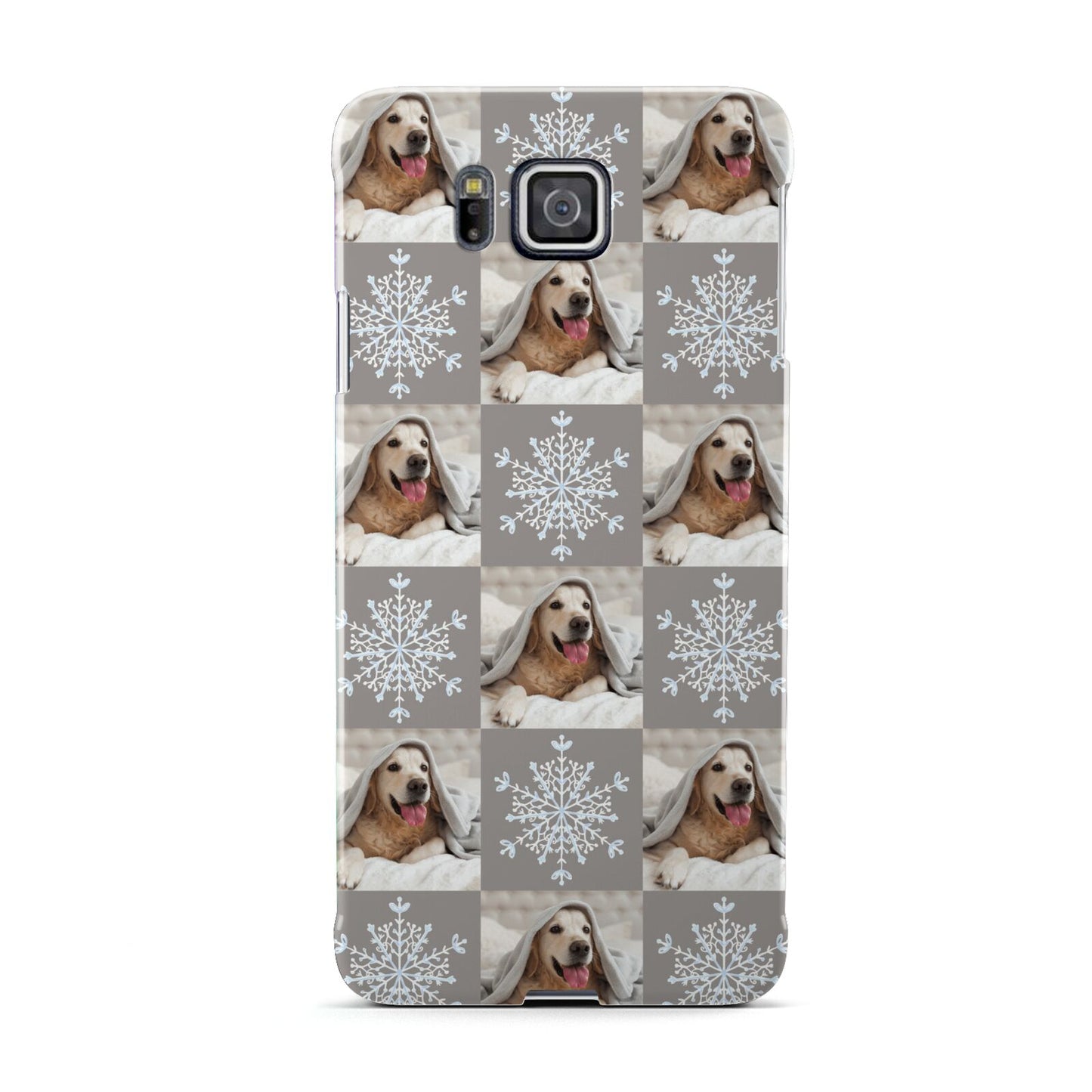 Christmas Dog Photo Samsung Galaxy Alpha Case