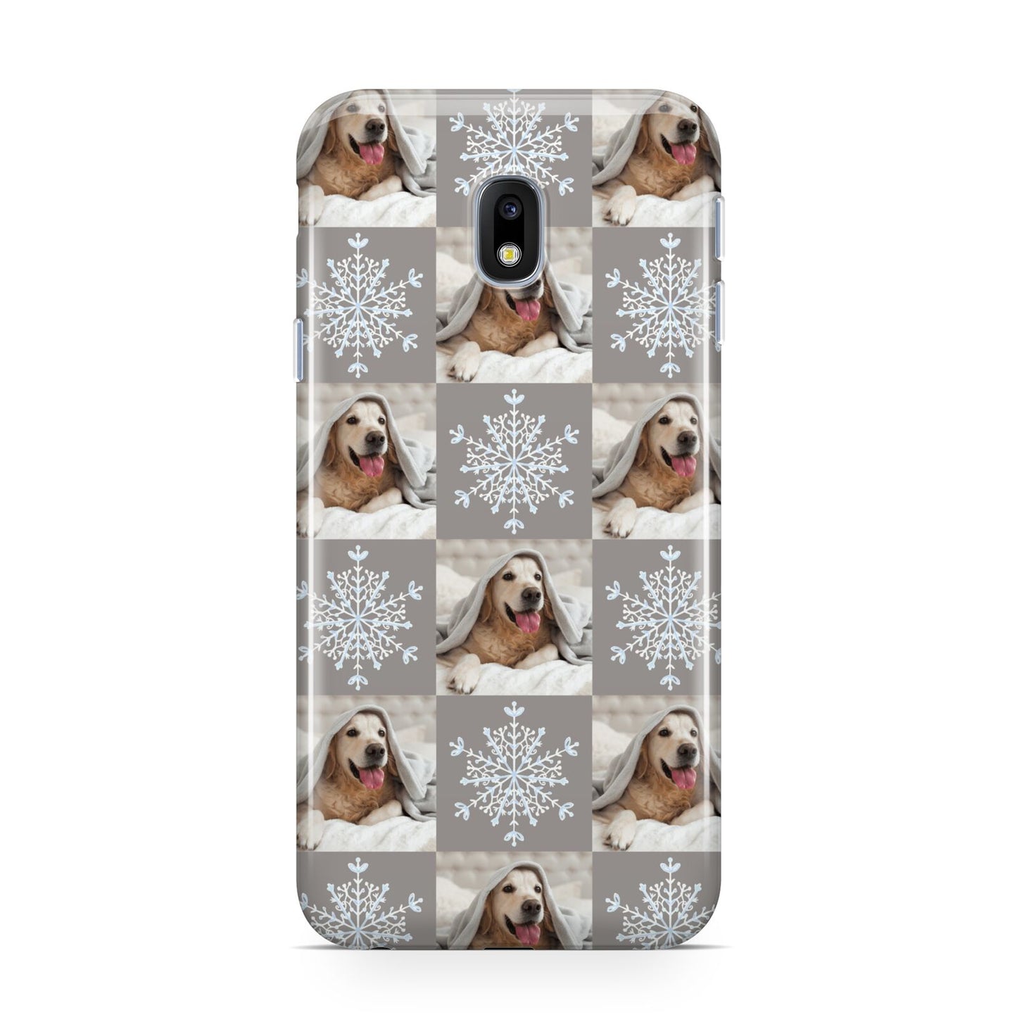 Christmas Dog Photo Samsung Galaxy J3 2017 Case