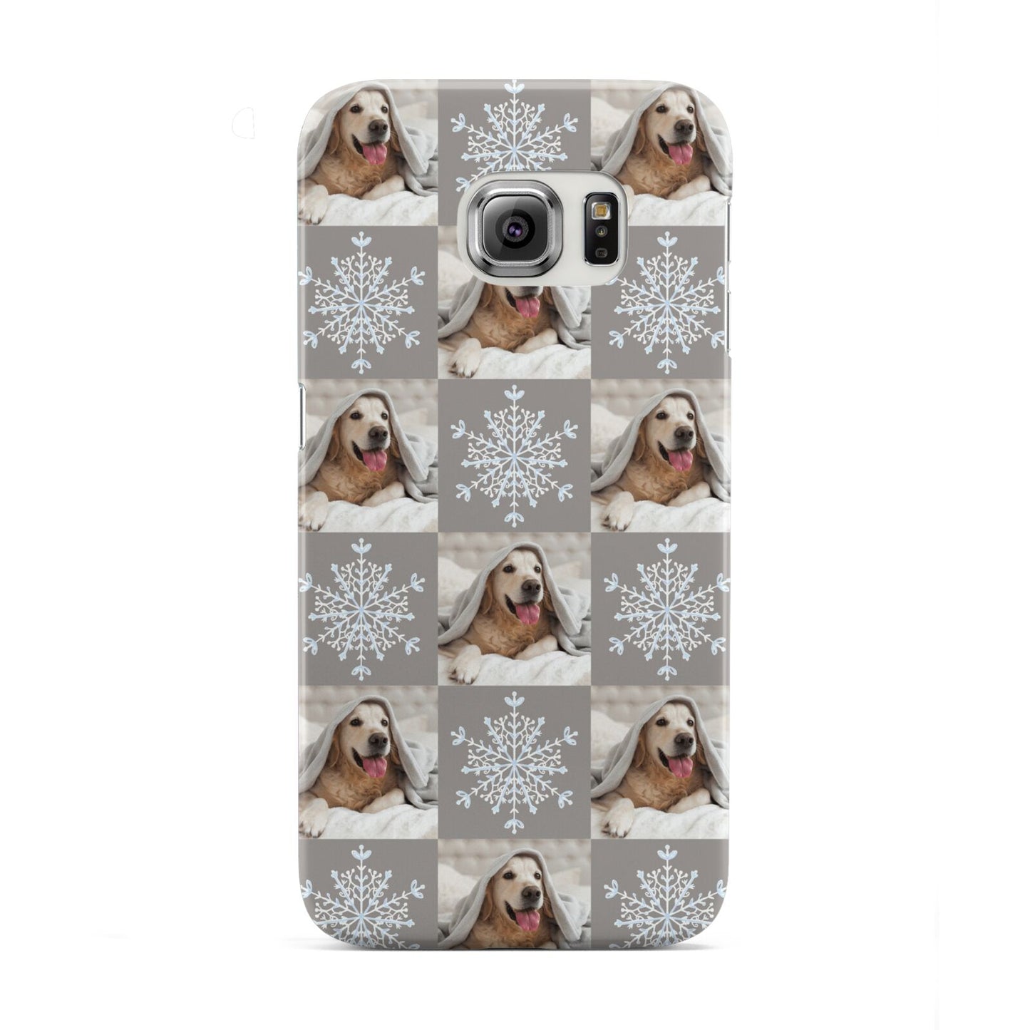 Christmas Dog Photo Samsung Galaxy S6 Edge Case
