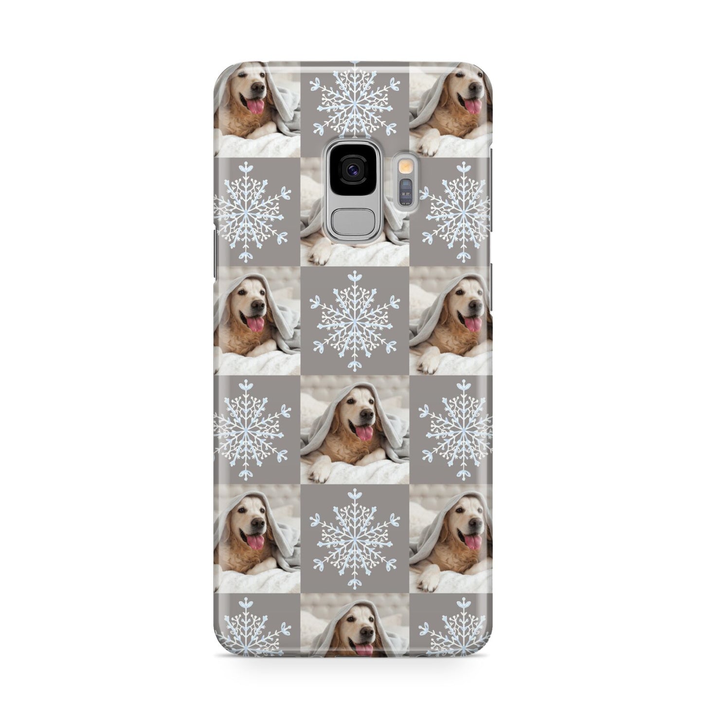 Christmas Dog Photo Samsung Galaxy S9 Case
