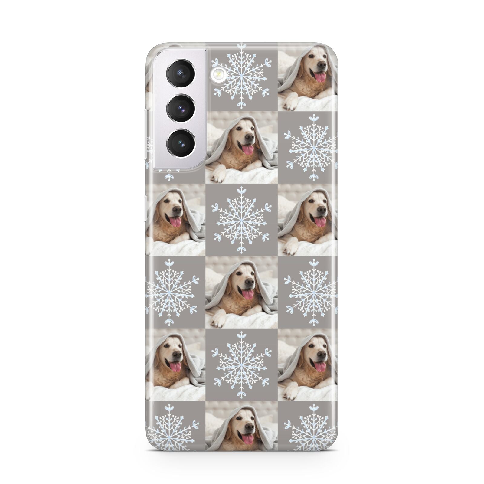 Christmas Dog Photo Samsung S21 Case