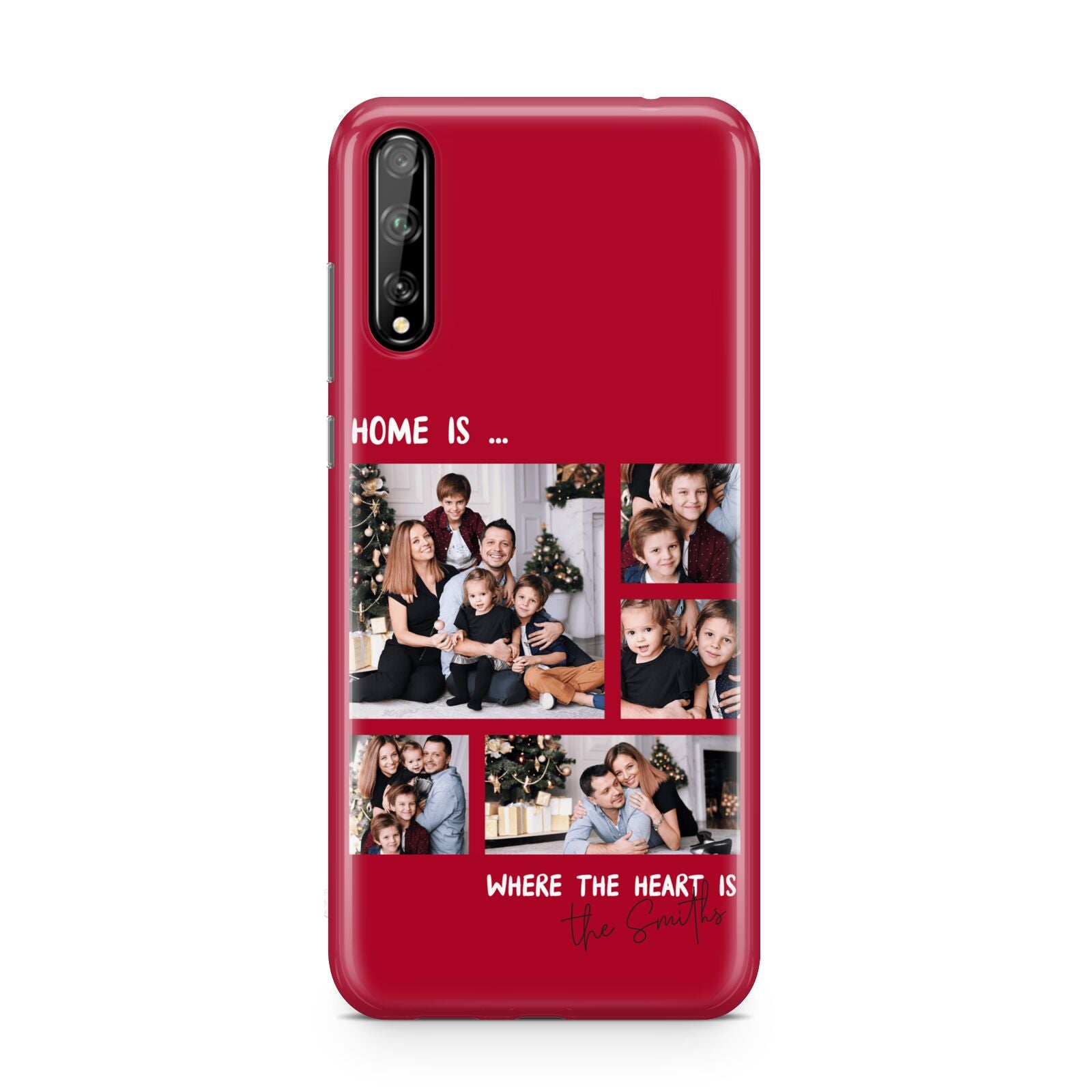 Christmas Family Photo Personalised Huawei Enjoy 10s Phone Case