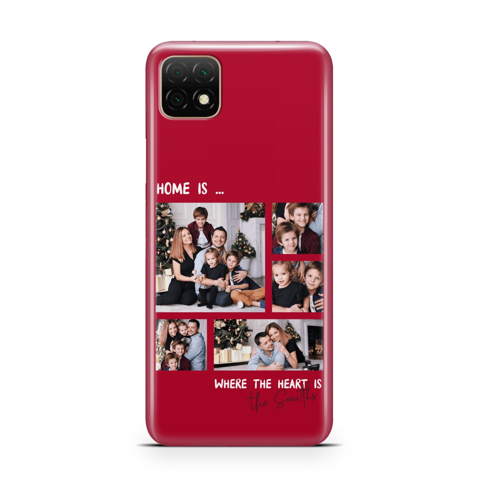 Christmas Family Photo Personalised Huawei Enjoy 20 Phone Case