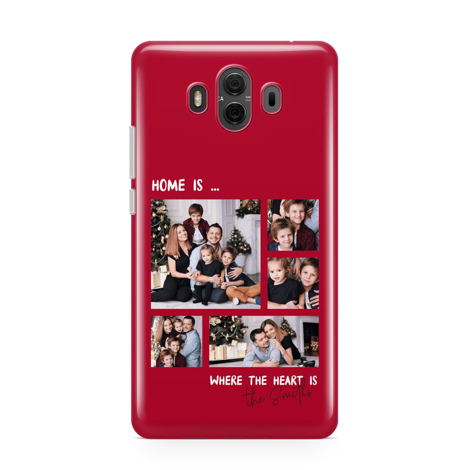 Christmas Family Photo Personalised Huawei Mate 10 Protective Phone Case