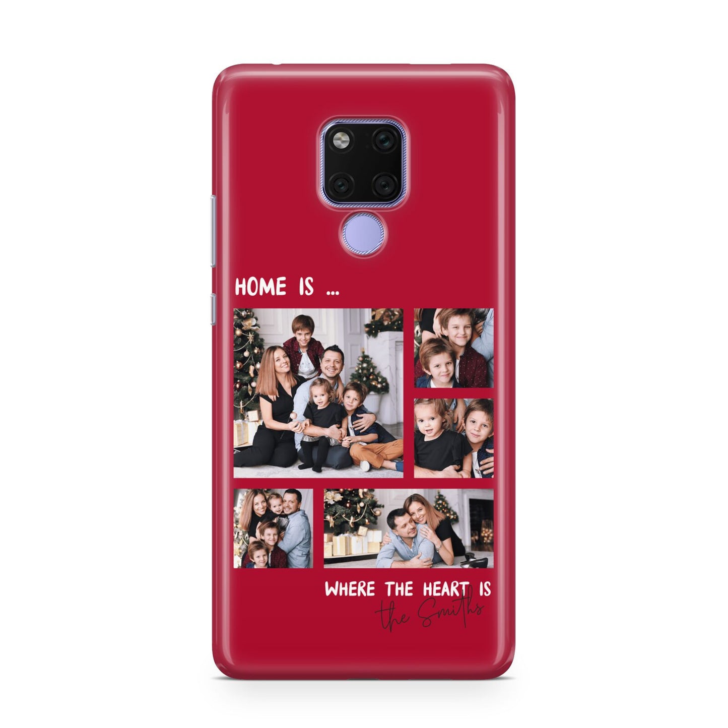 Christmas Family Photo Personalised Huawei Mate 20X Phone Case