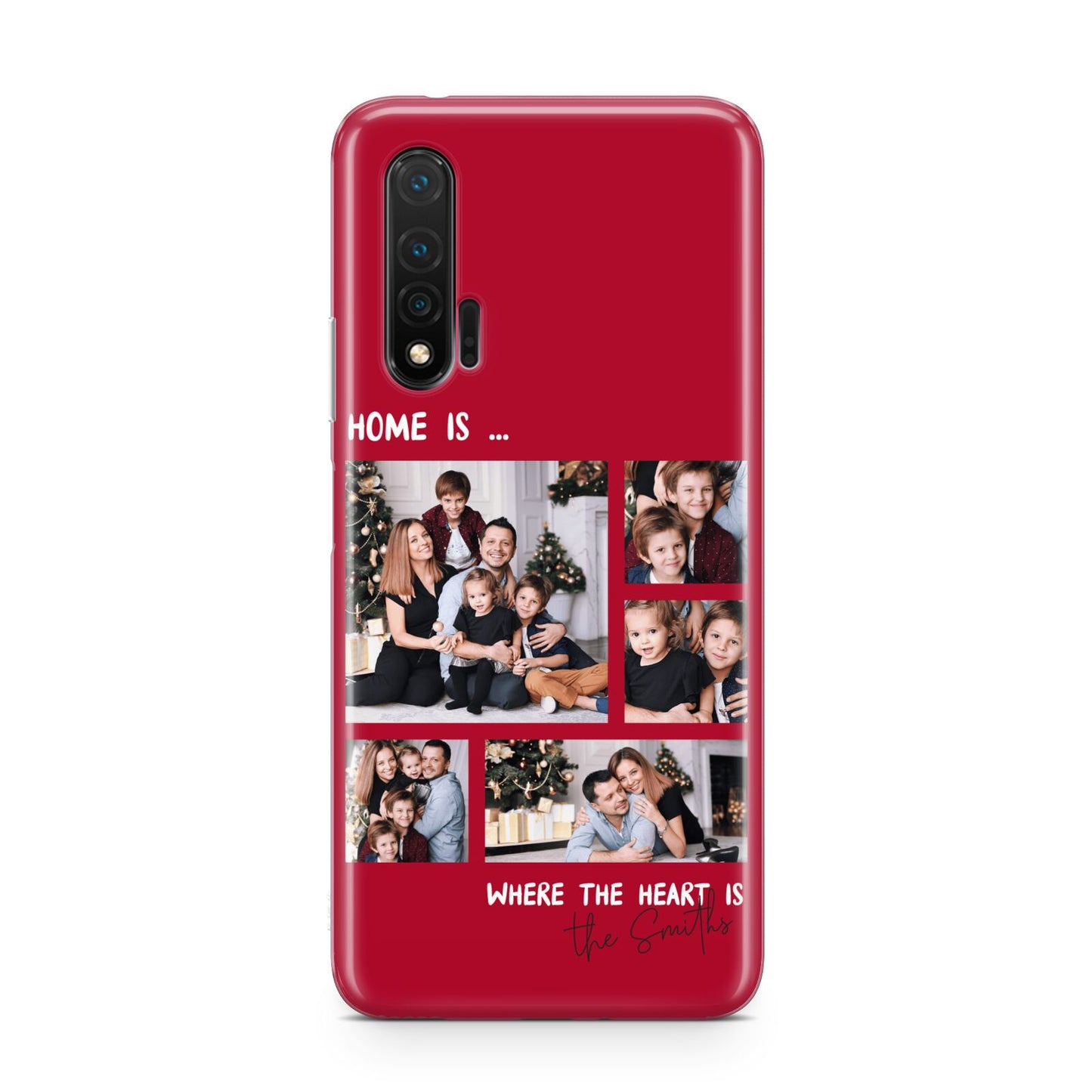 Christmas Family Photo Personalised Huawei Nova 6 Phone Case