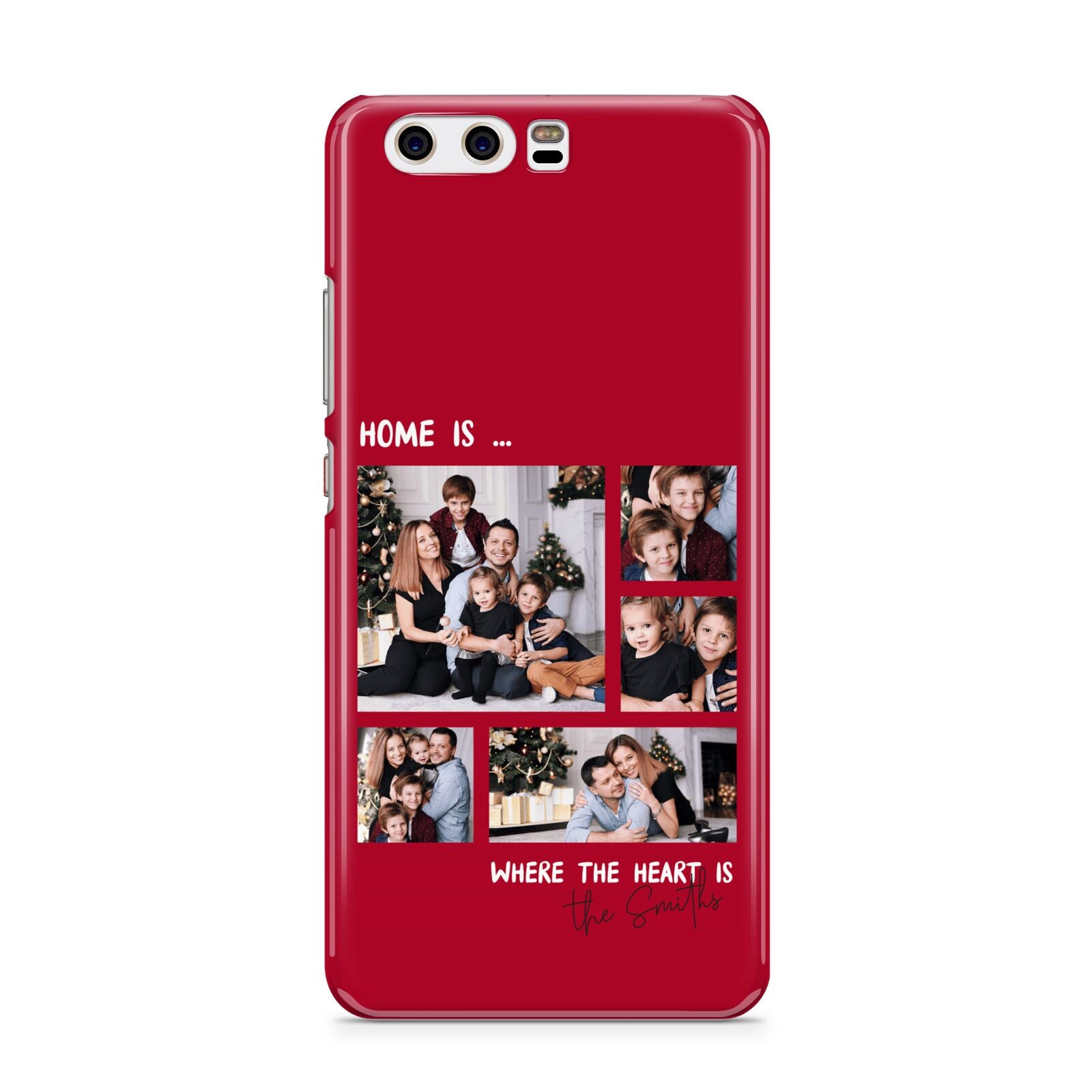 Christmas Family Photo Personalised Huawei P10 Phone Case