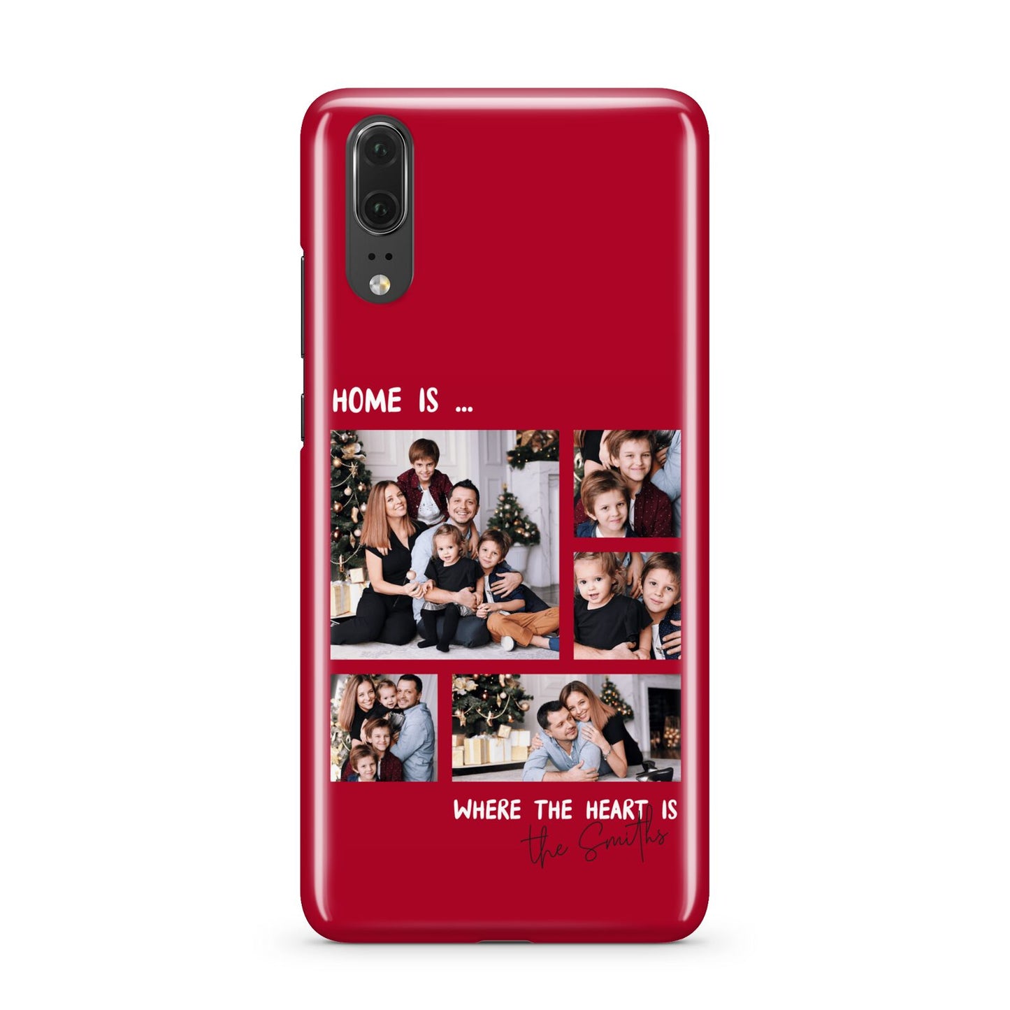 Christmas Family Photo Personalised Huawei P20 Phone Case