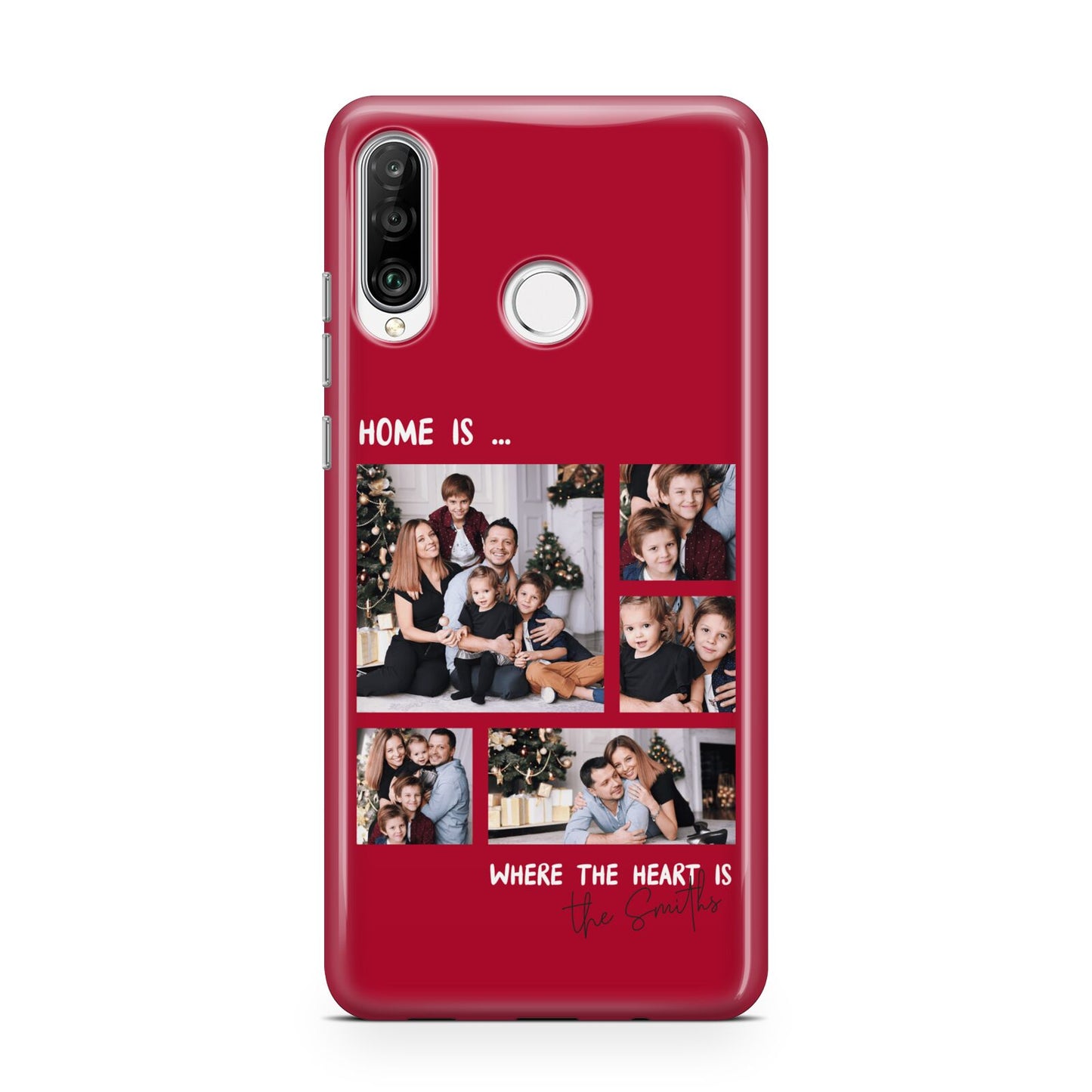 Christmas Family Photo Personalised Huawei P30 Lite Phone Case