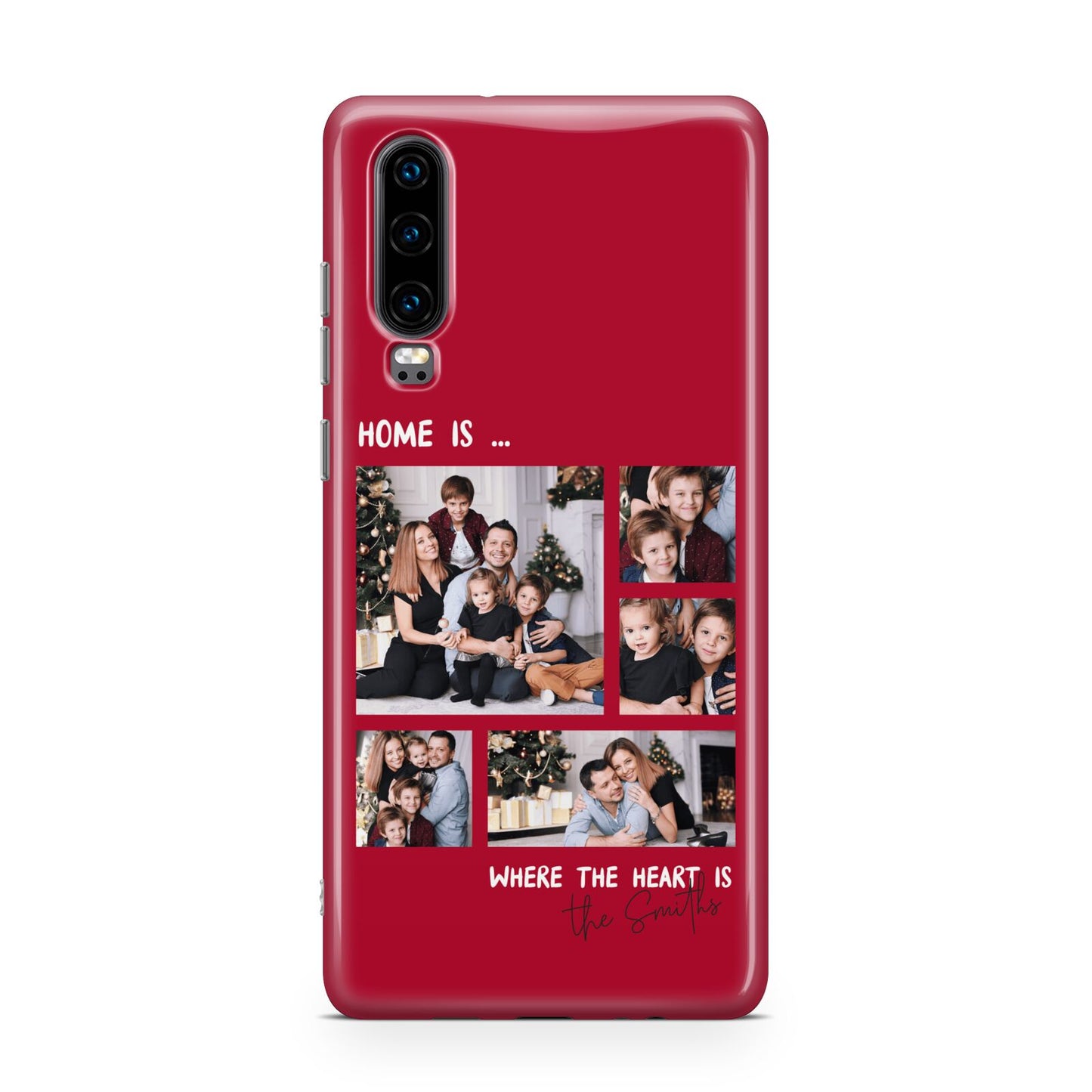 Christmas Family Photo Personalised Huawei P30 Phone Case