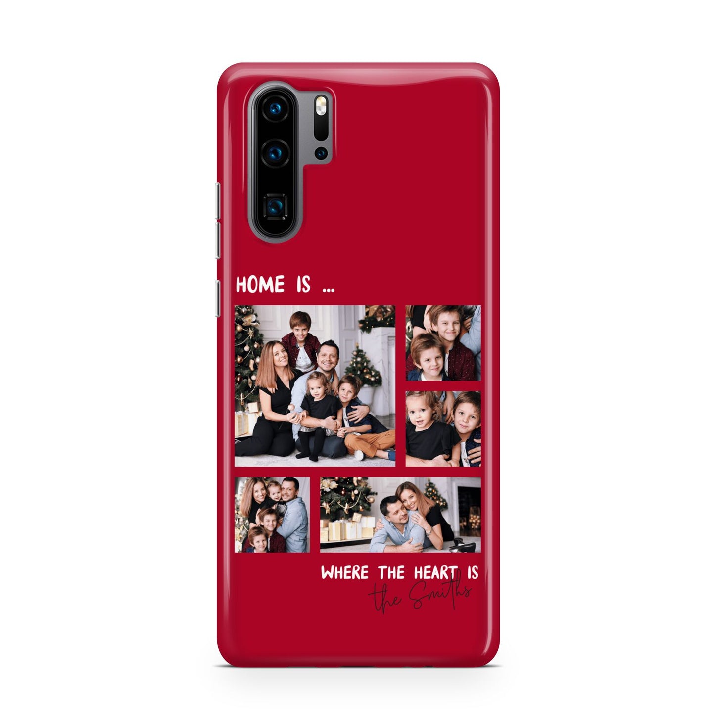 Christmas Family Photo Personalised Huawei P30 Pro Phone Case