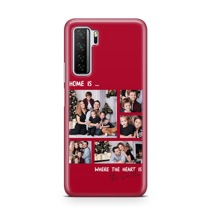 Christmas Family Photo Personalised Huawei P40 Lite 5G Phone Case