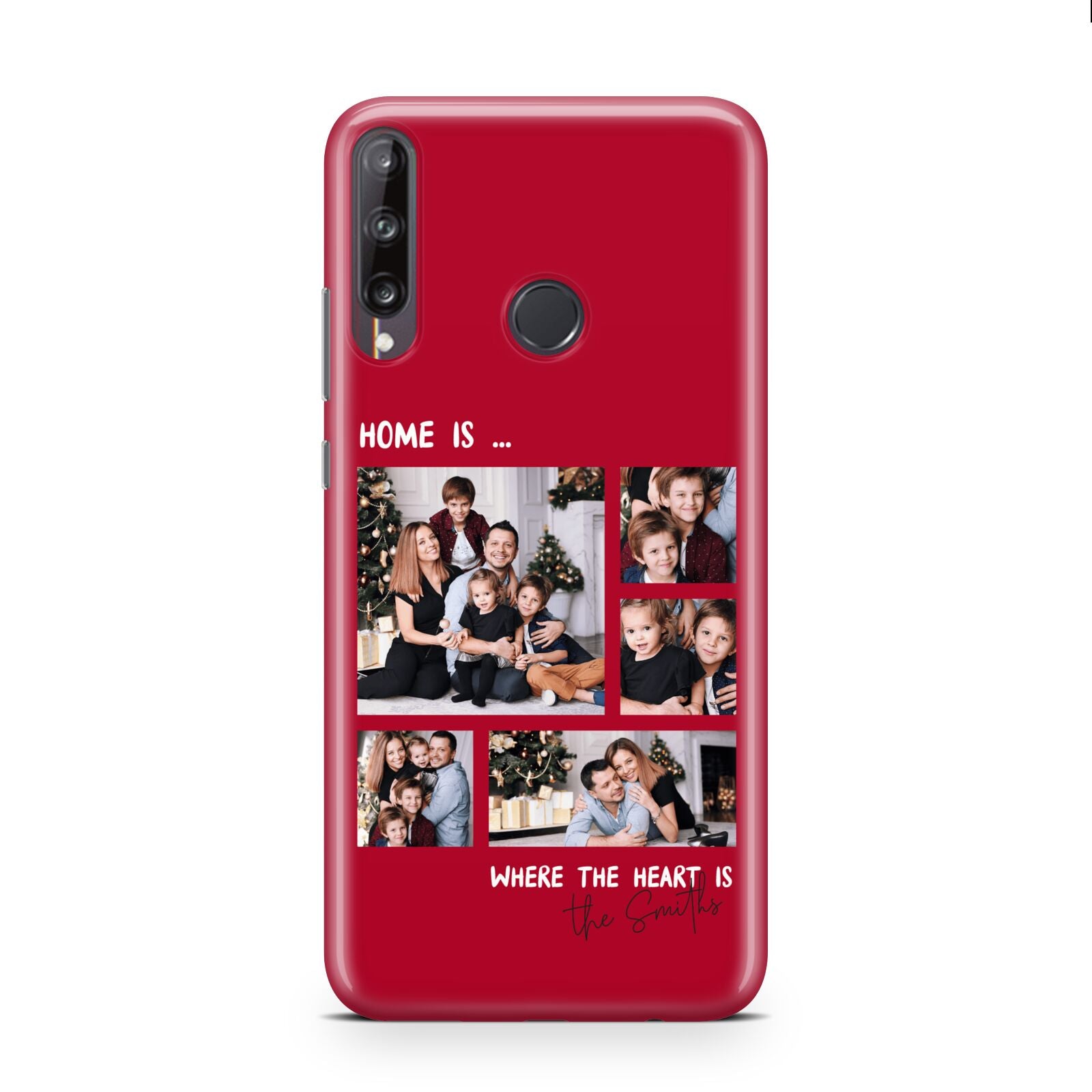 Christmas Family Photo Personalised Huawei P40 Lite E Phone Case