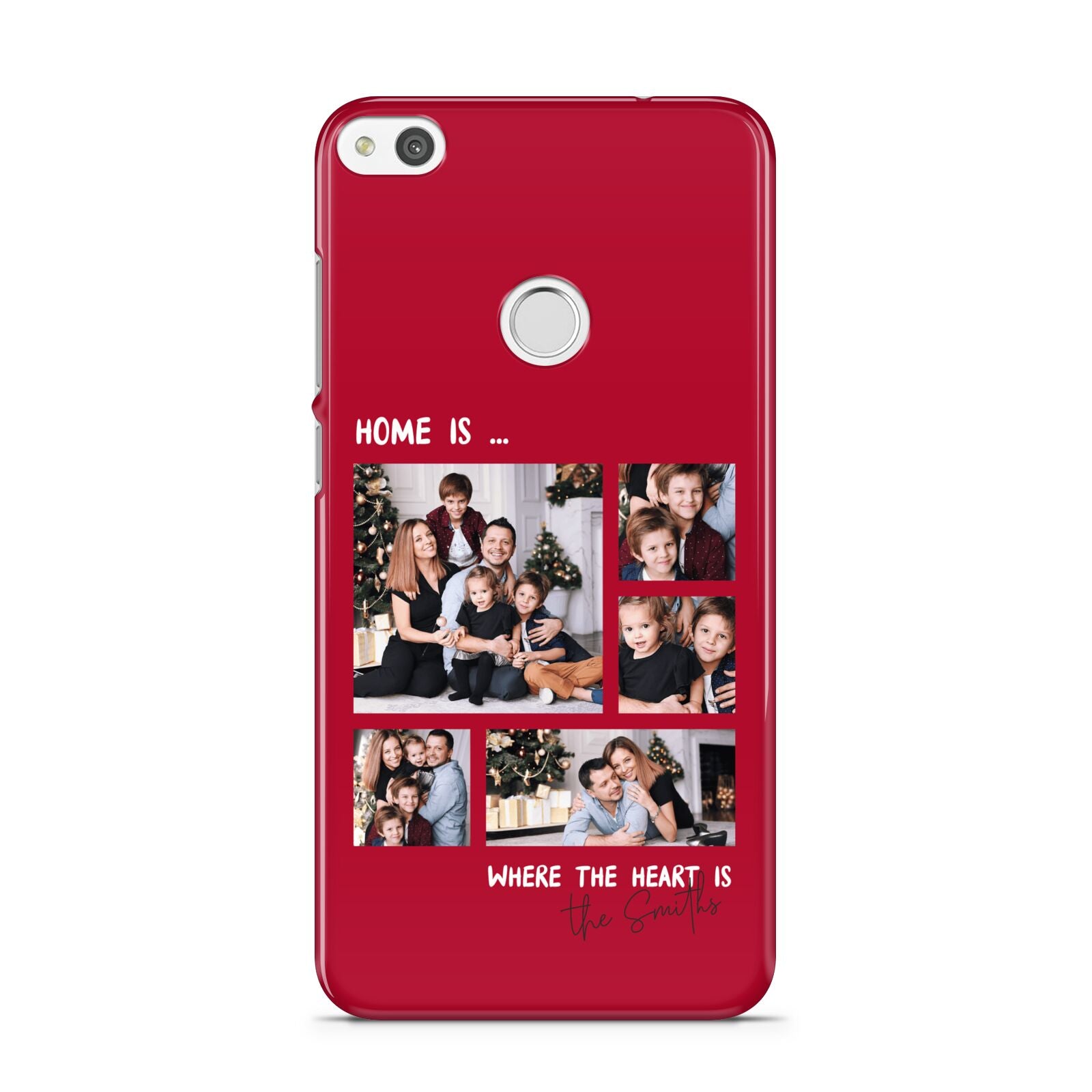 Christmas Family Photo Personalised Huawei P8 Lite Case