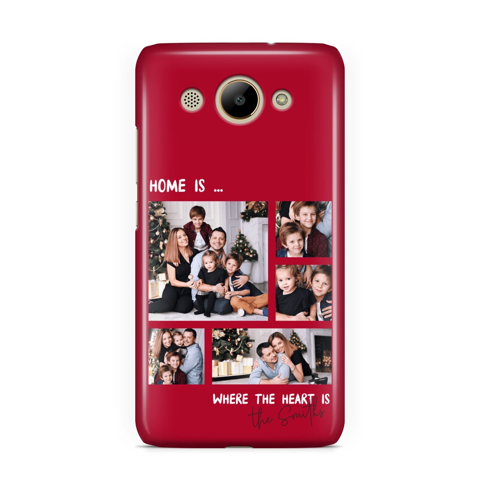 Christmas Family Photo Personalised Huawei Y3 2017