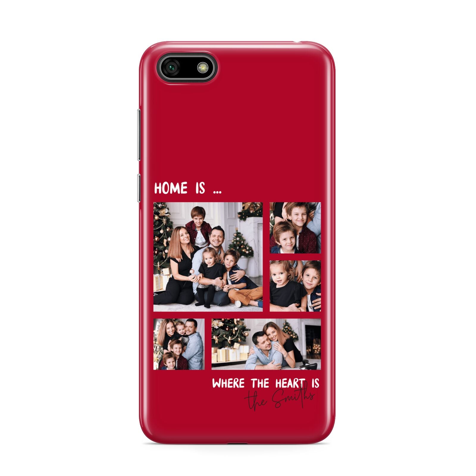 Christmas Family Photo Personalised Huawei Y5 Prime 2018 Phone Case