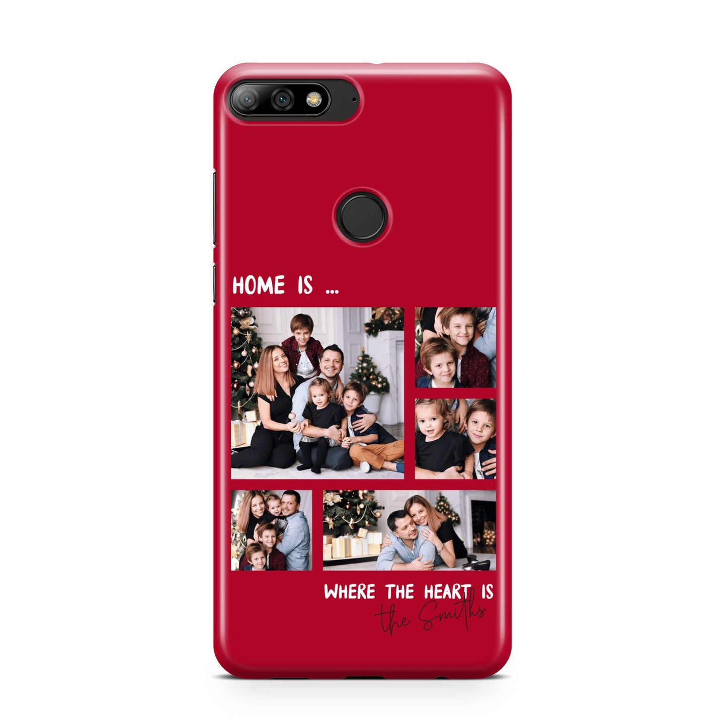 Christmas Family Photo Personalised Huawei Y7 2018