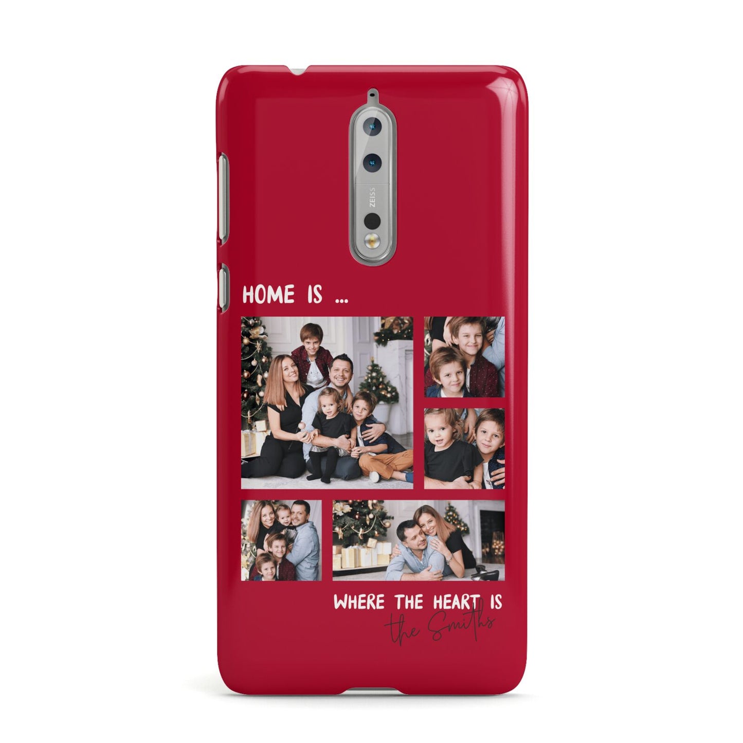 Christmas Family Photo Personalised Nokia Case