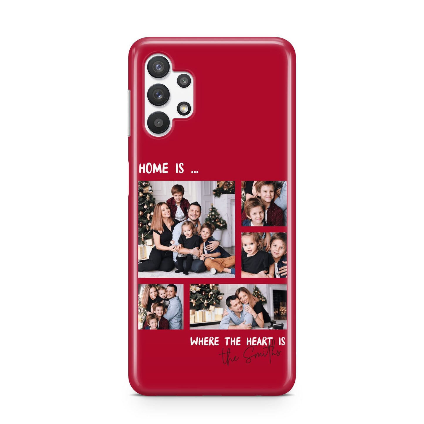 Christmas Family Photo Personalised Samsung A32 5G Case