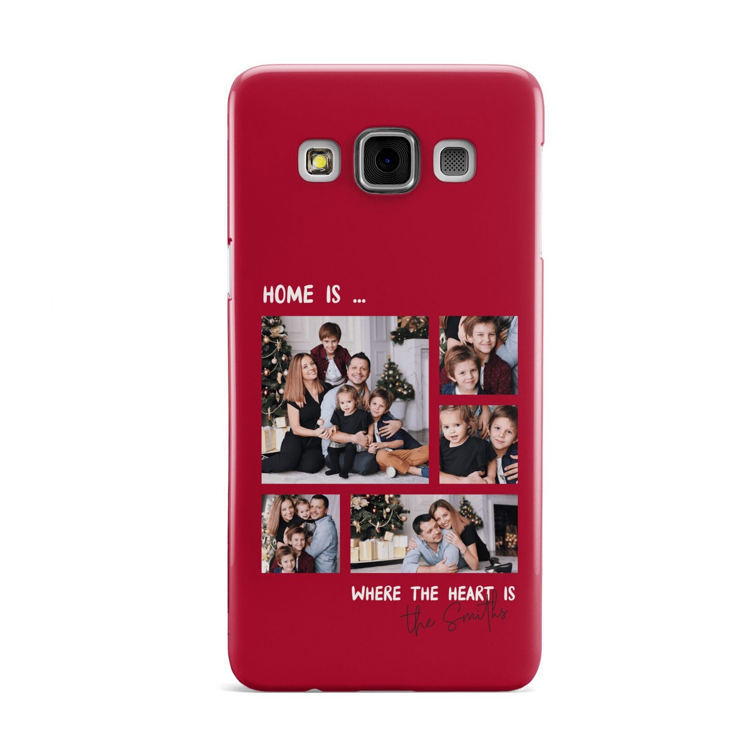 Christmas Family Photo Personalised Samsung Galaxy A3 Case