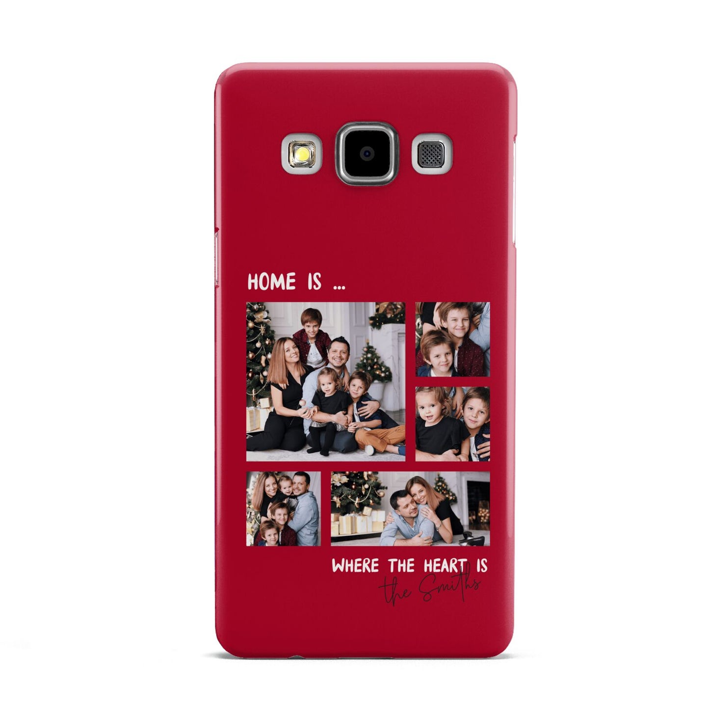 Christmas Family Photo Personalised Samsung Galaxy A5 Case