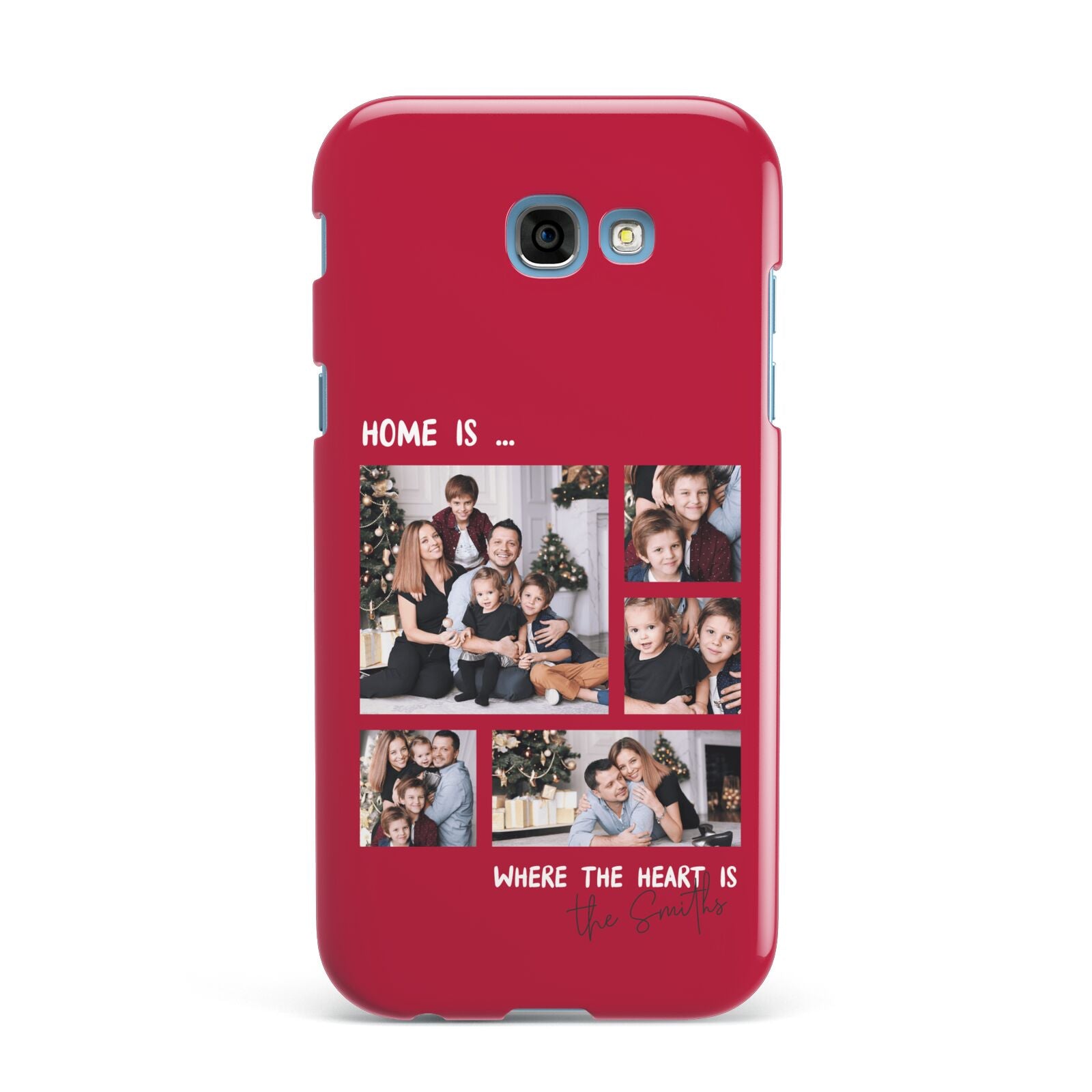 Christmas Family Photo Personalised Samsung Galaxy A7 2017 Case