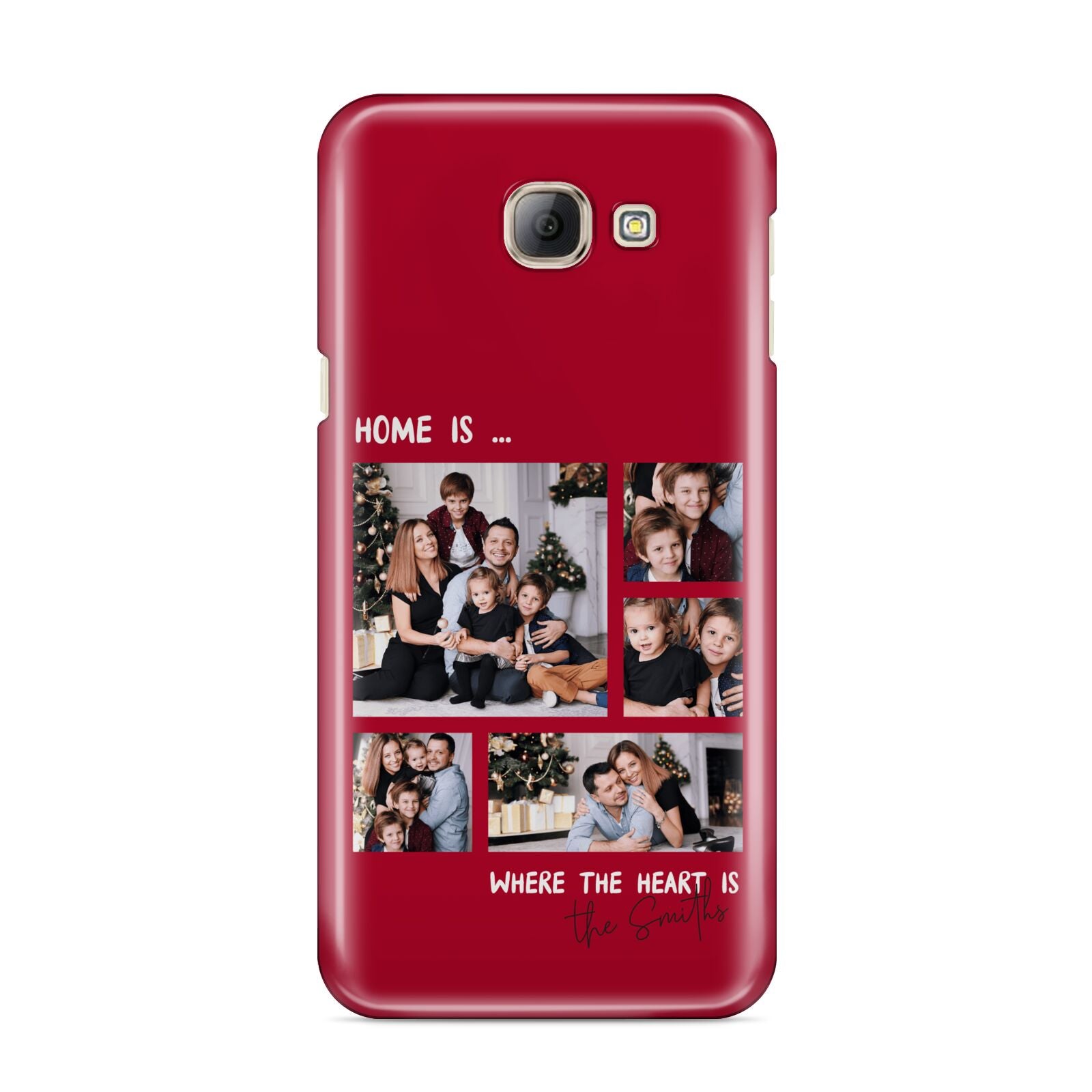 Christmas Family Photo Personalised Samsung Galaxy A8 2016 Case