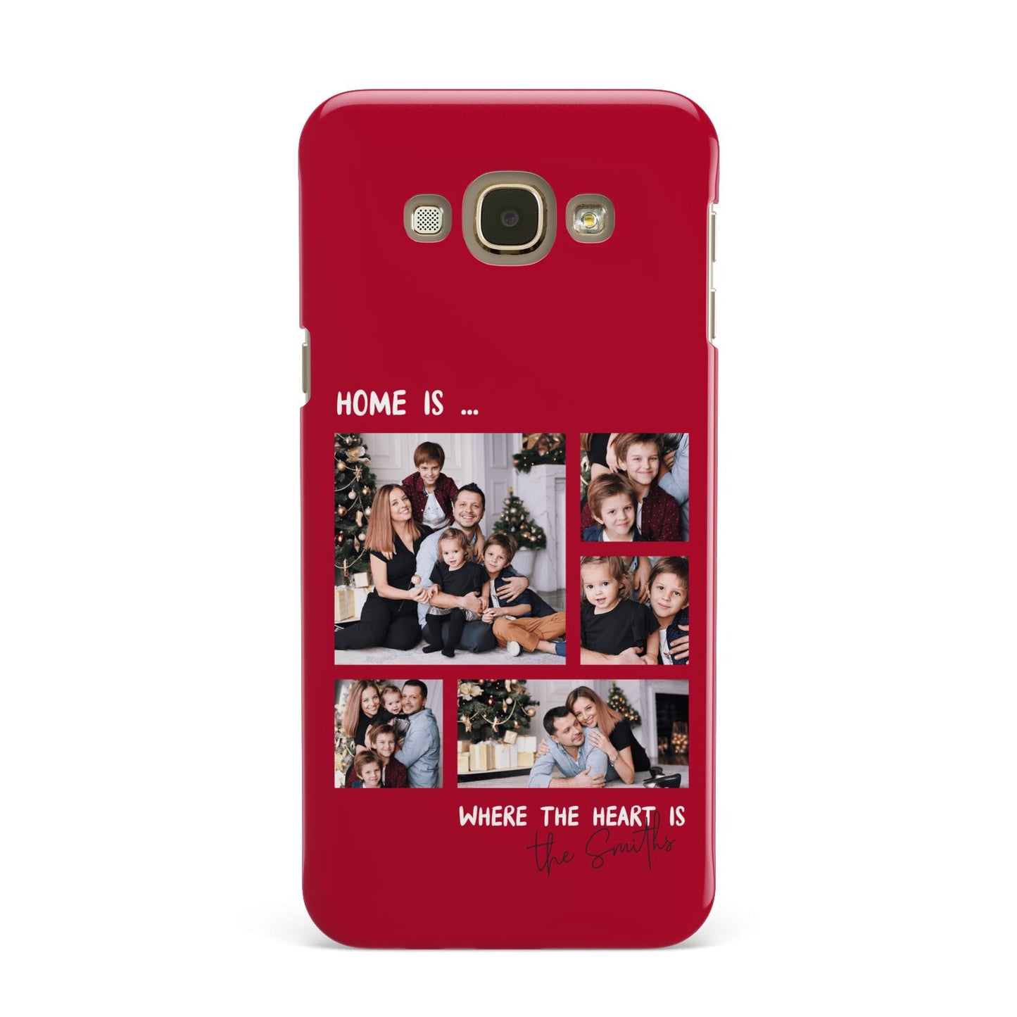 Christmas Family Photo Personalised Samsung Galaxy A8 Case